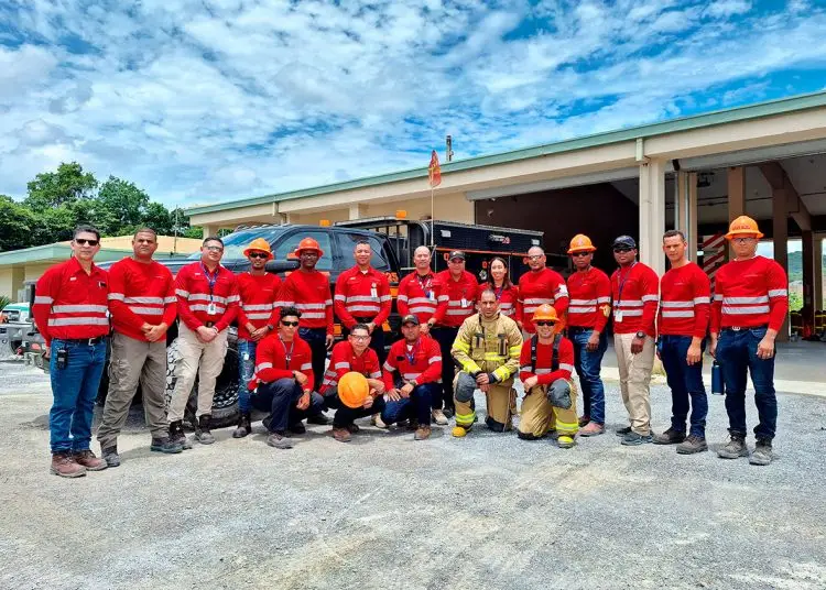 Equipo de respuesta a emergencias de Barrick Pueblo Viejo.