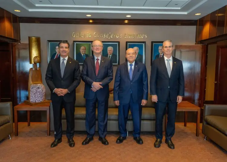 Christopher Paniagua, Manuel A. Grullón, Manuel E. Jiménez F. y René Grullón F.