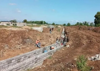 Construcción de canal de riego en río Masacre. | Fuente externa.