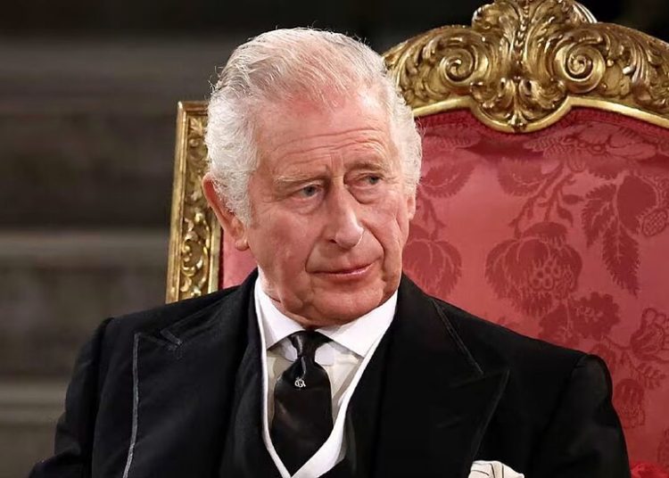 Rey británico, Carlos III. Fuente externa.