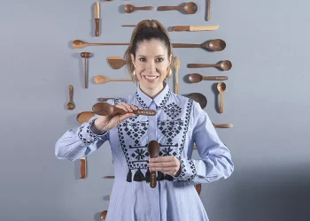 Carolina Sánchez, ganadora de una estrella Michelin y colaboradora del Programa Mundial de Alimentos de las Naciones Unidas.