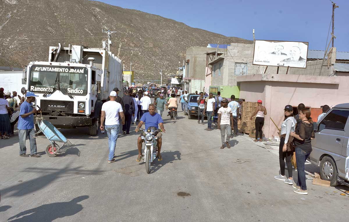 carretera internacional frontera haiti