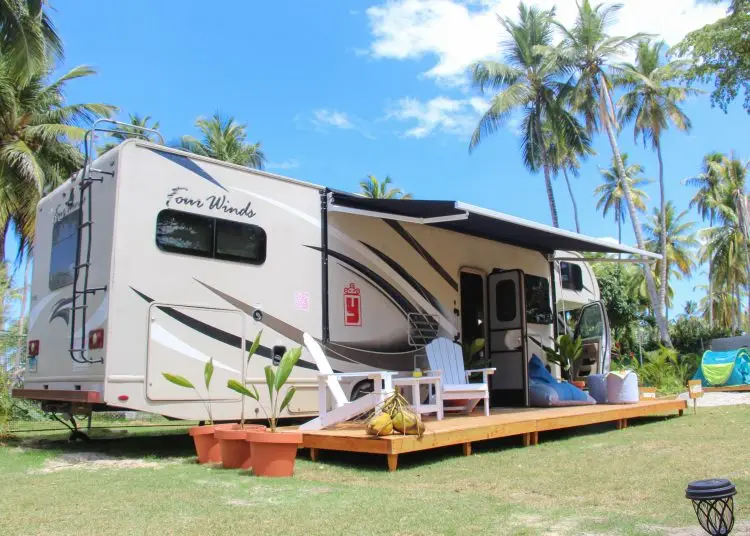 Resaltó que el parque de casas rodantes está completamente equipado.