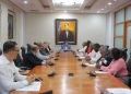 El encuentro fue encabezado por el presidente de la comisión, Francisco Javier Paulino.
