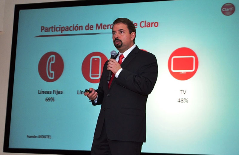 Oscar Peña, presidente de Claro en República Dominicana.