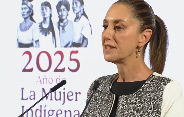 La mandataria atribuyó este panorama a una relación con Washington que "se basa en el respeto a la soberanía, colaboración y coordinación, pero con respeto a México".