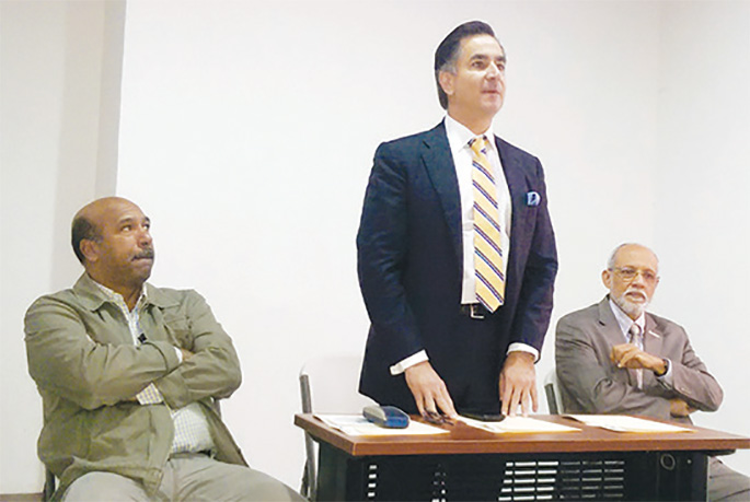 Onofre Rojas, Carlos José Martí y Pedro Justo Castellanos.