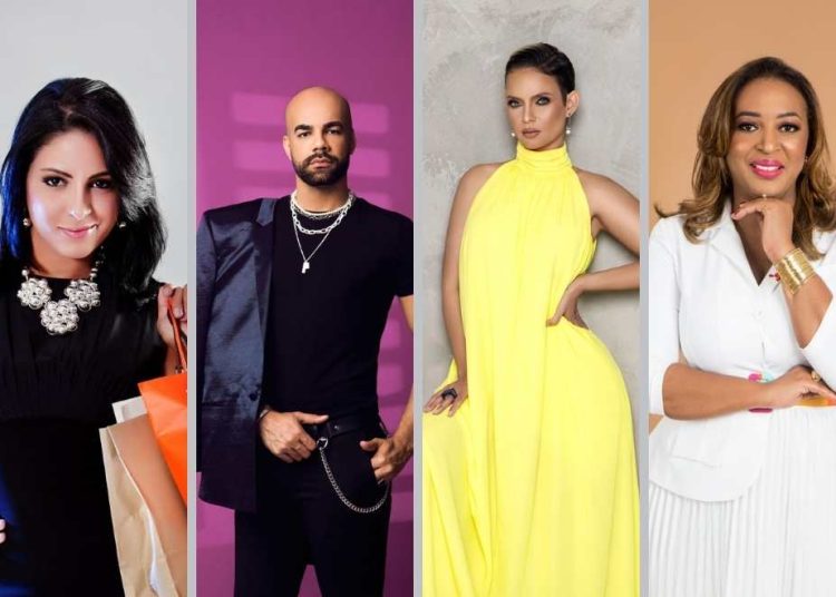 Nilsen Frías, Radhamés Espíritu, Yelitza Lora e Irene Morillo.