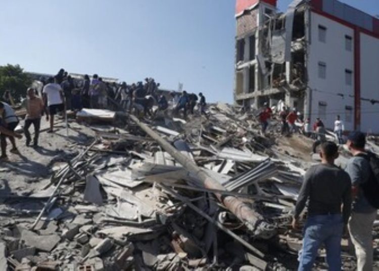 El terremoto, de magnitud 7.4, según el Servicio Geológico Colombiano, tuvo como epicentro la localidad de San José del Palmar.