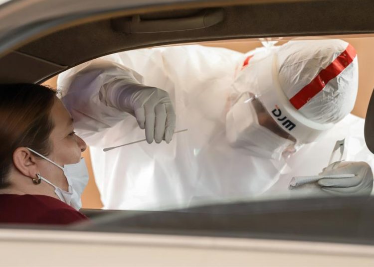 coronavirus covid, prueba