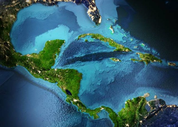 Mapa de Centroamérica. - Fuente externa.