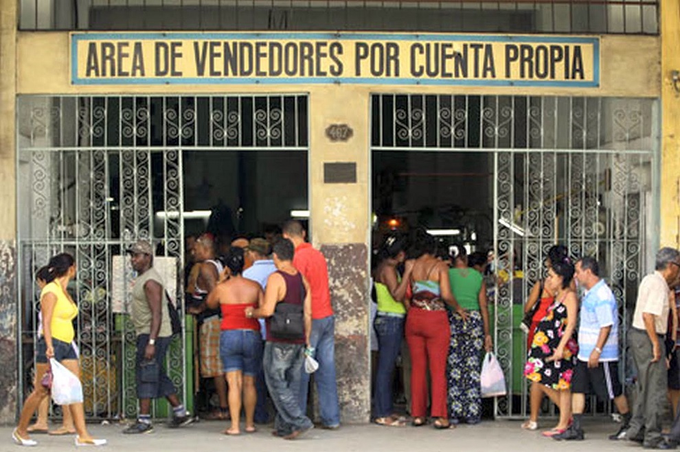 cuba vendedores por cuenta propia