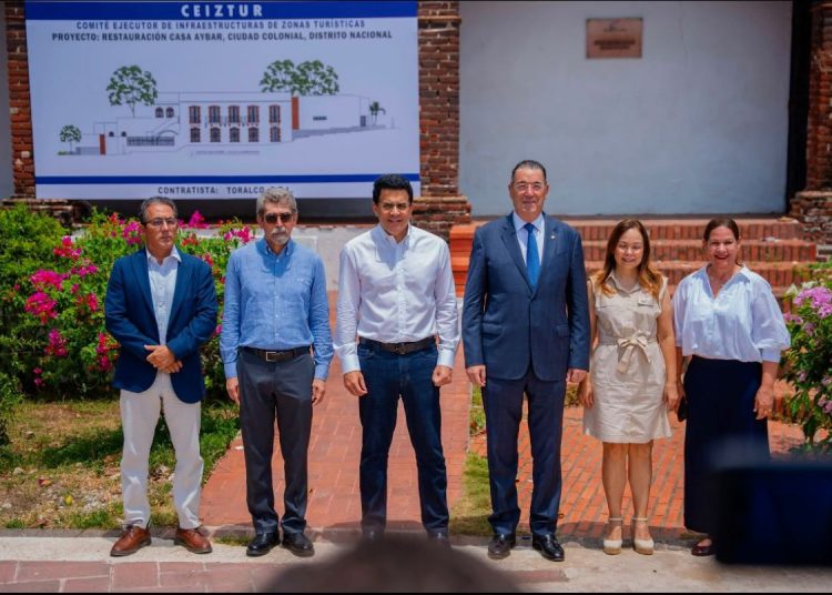 Collado dice que intervención forma parte de los esfuerzos de recuperación de la Ciudad Colonial.