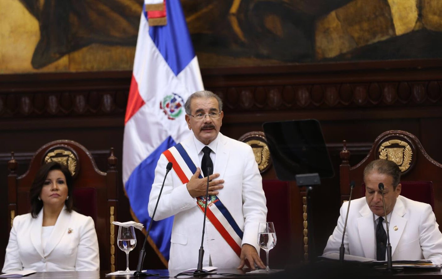 danilo medina juramentacion 2016
