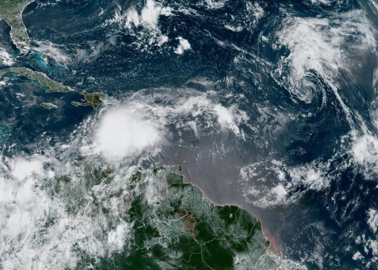 Tormenta tropical - Fuente externa.