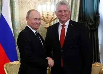 Los presidentes de Rusia y Cuba, Vladimir Putin y Miguel Díaz-Canel. | Reuters.