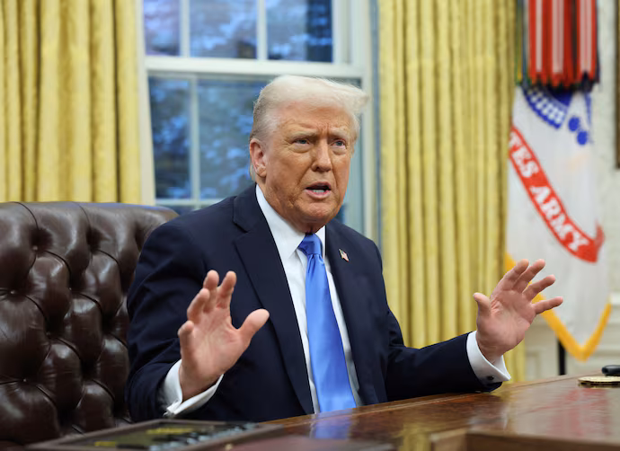 Trump aseguró que se está hablando con Rusia de "dividir ciertos activos".