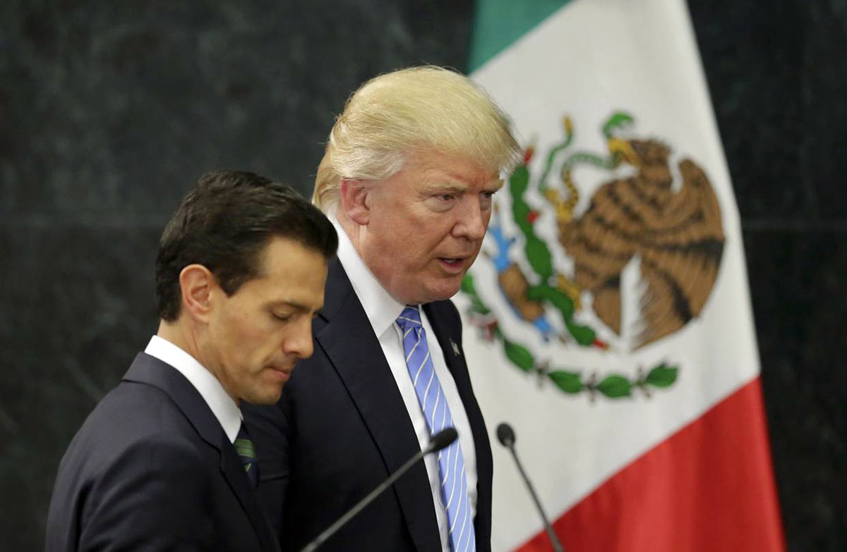 donald trump pena nieto