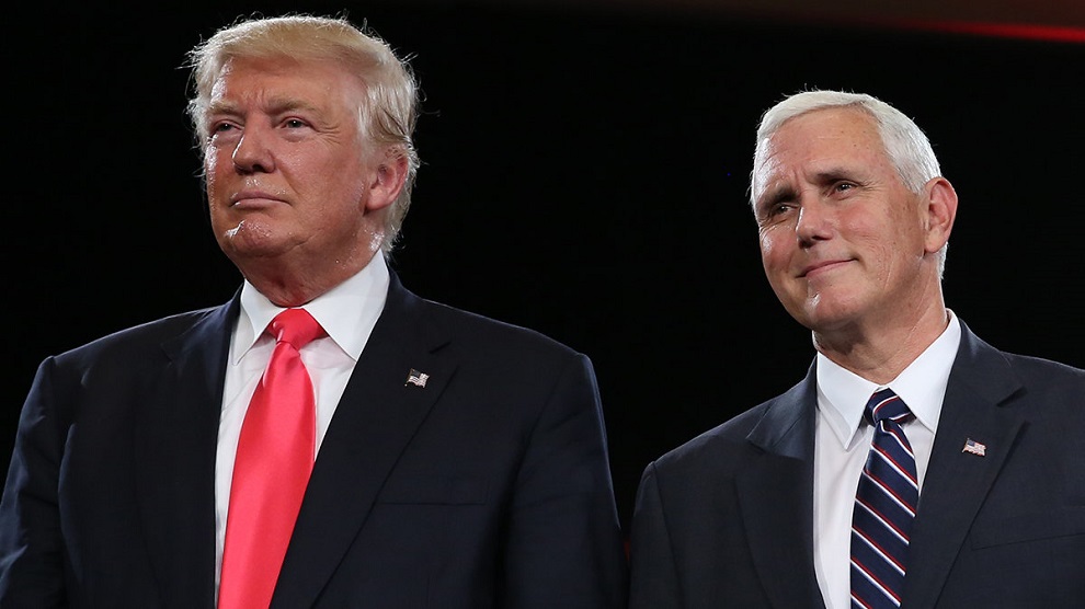 donald trump y michael pence