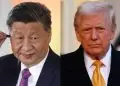 Xi Jinping y Donald Trump.