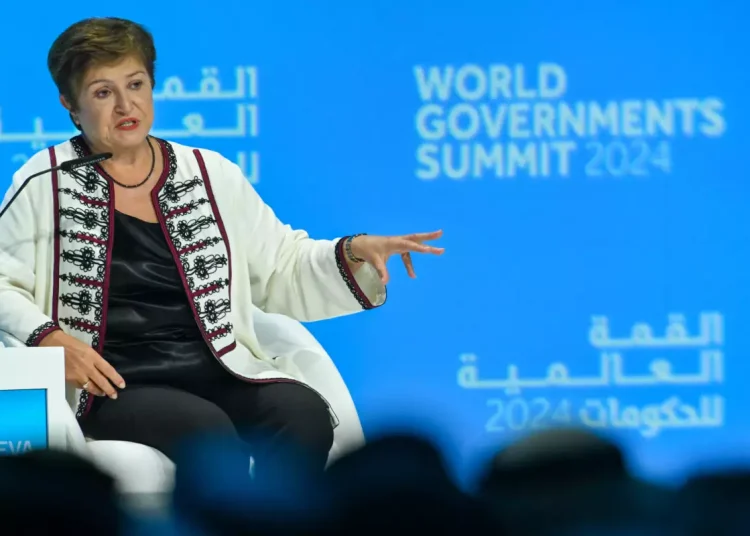 Kristalina Georgieva, directora gerente del Fondo Monetario Internacional (FMI). - Fuente externa.