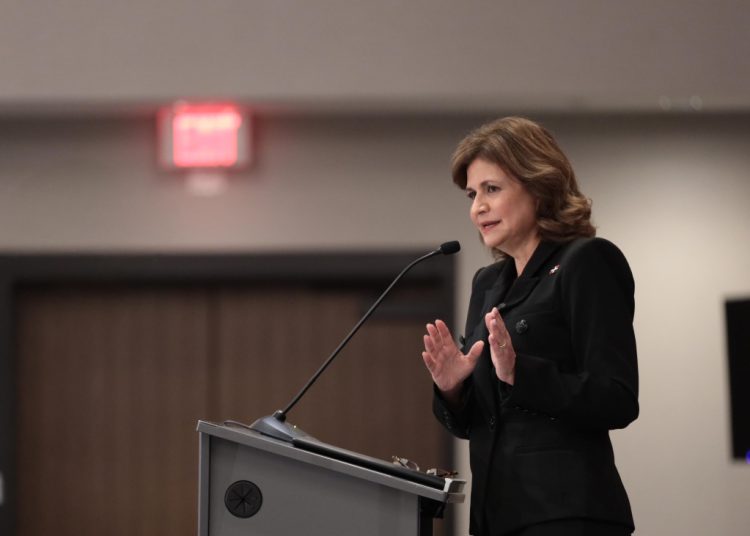 Raquel Peña, vicepresidente de República Dominicana. - Fuente externa.