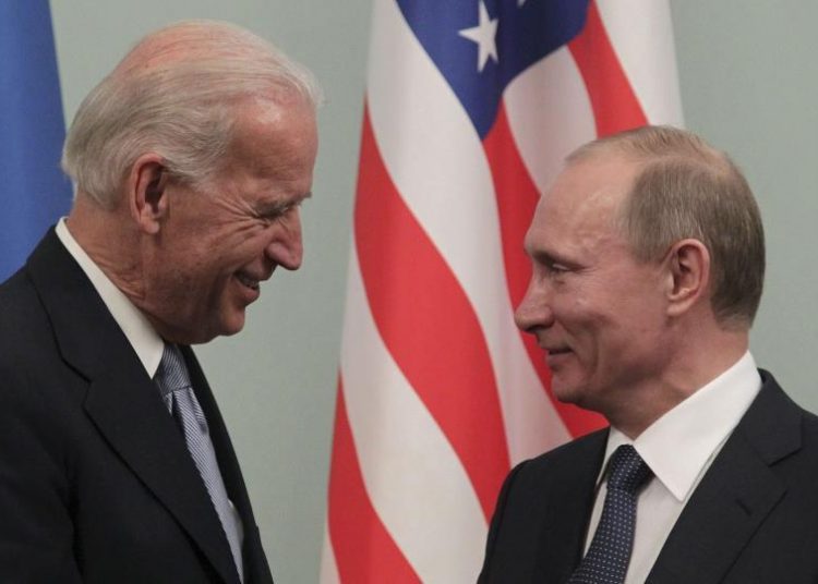 Joe Biden y Vladimir Putin