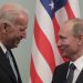 Joe Biden y Vladimir Putin
