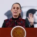 La gobernante mexicana ejemplificó que entre los "principales exportadores de México a Estados Unidos" están las automotrices General Motors, Stellantis y Ford Motors, que llegaron al país hace 80 años.