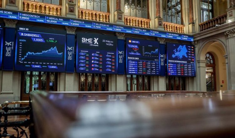 De los grandes valores destaca la subida del 2.34% de BBVA. - Fuente Externa.