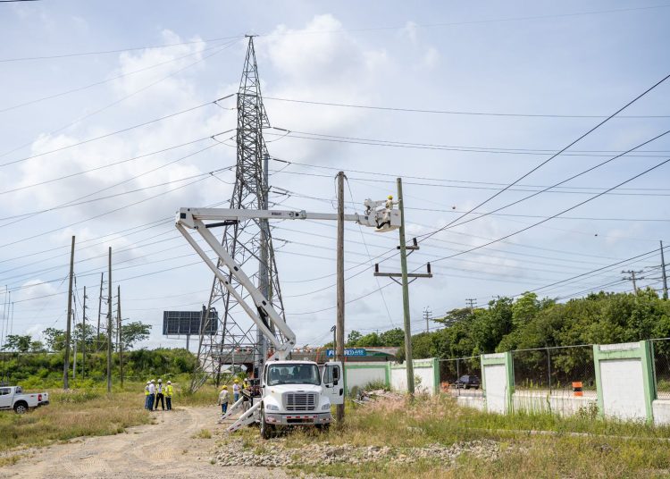 La línea 138 kV Nagua-Sánchez-Samaná salió de servicio, este sábado 21 de diciembre, a las 11:30 de la mañana.