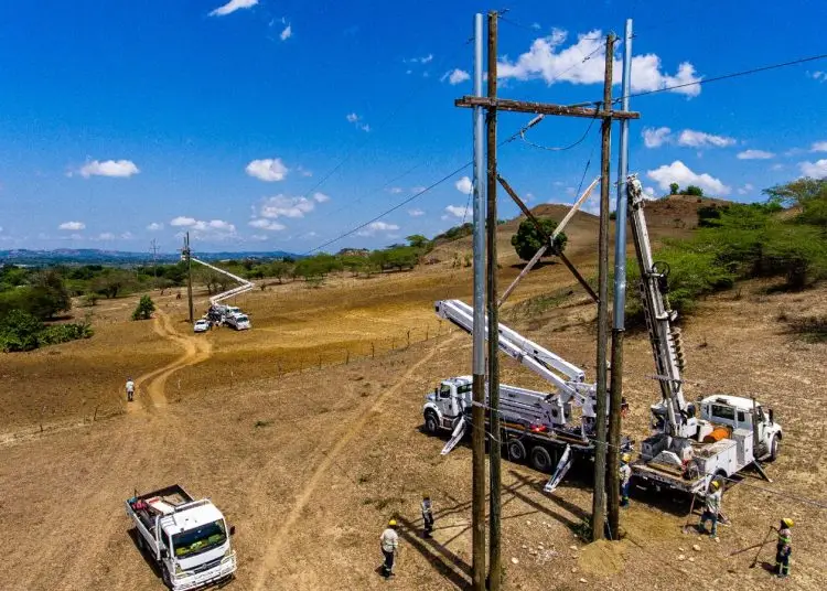 La apertura en la línea 69 kV Palamara – Novoplast, dará facilidades al personal de la Opret realizar trabajos relacionados con la Línea L2C del Metro de Santo Domingo.
