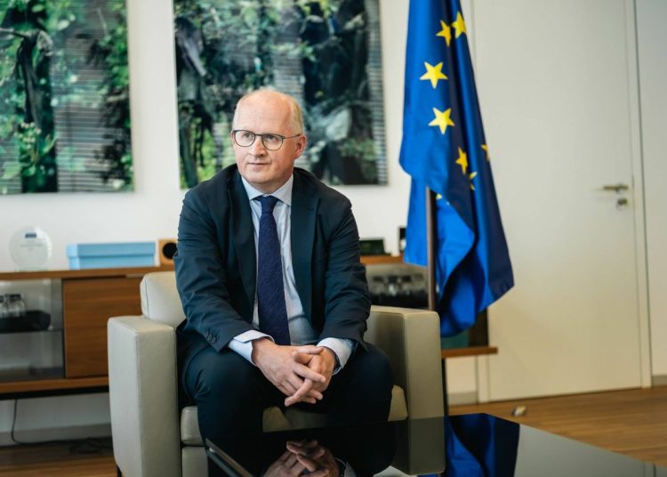 Philip Lane, economista jefe del Banco Central Europeo. - Fuente externa.