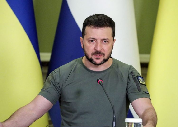 Volodímir Zelenski, presidente de Ucrania - Fuente externa.