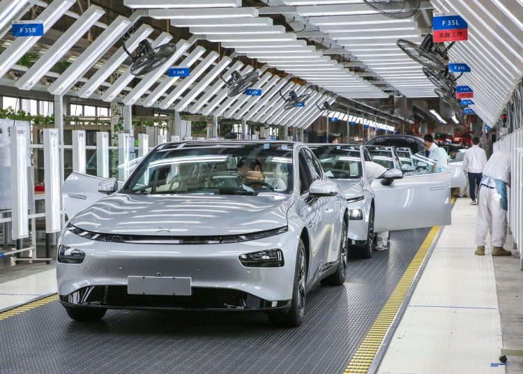 La CAAM también apuntó que China exportó unos 443,000 vehículos en enero, un 11.2% menos que en diciembre. - Fuente externa.