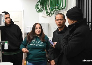 Abraham Mercedes, Chamira Merán y Elvín Mercedes han logrado establecerse como emprendedores. | Gabriel Alcántara