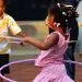 Los resultados mostraron que la forma exacta del movimiento de giro o la forma de la sección transversal del cuerpo (círculo versus elipse) no era un factor en el hula hoop.
