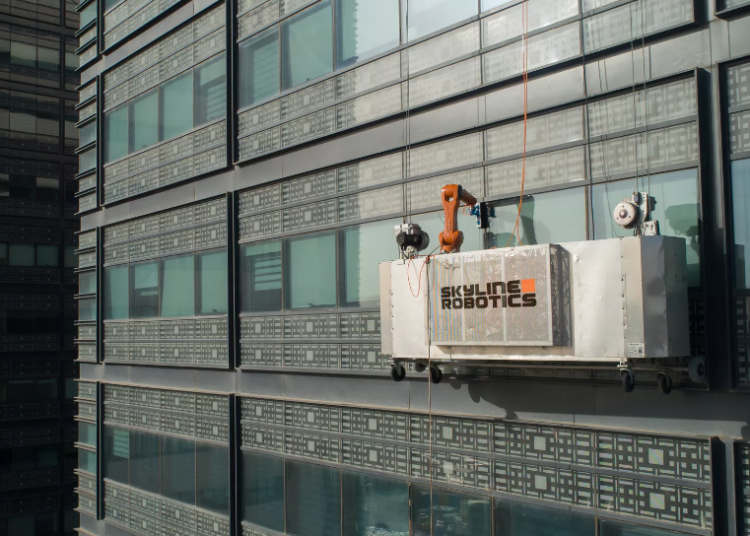 Robots limpiaventanas. - Fuente externa.