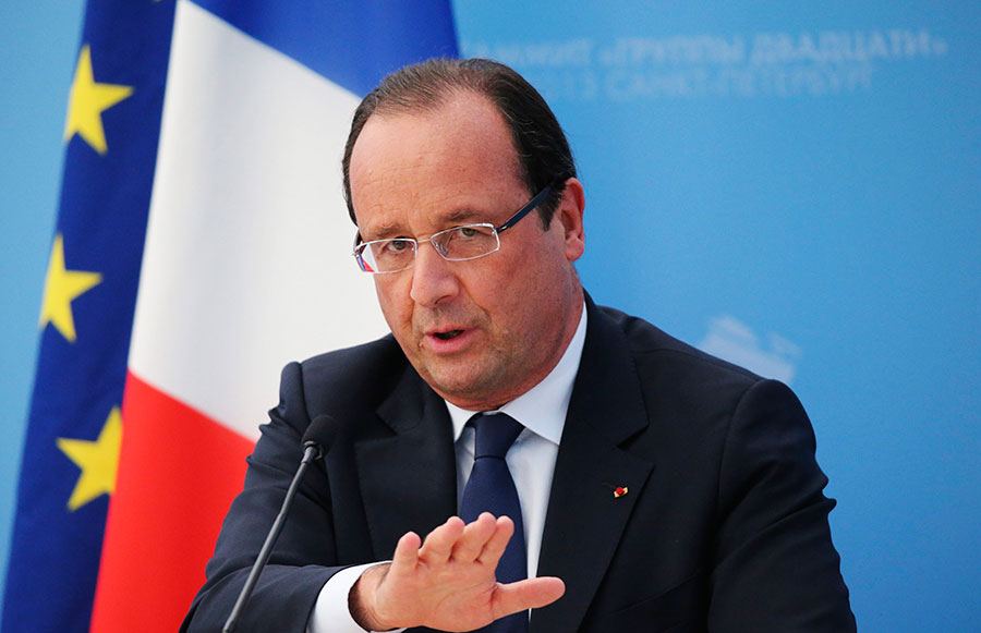 El presidente francés, François Hollande. | Fuente externa