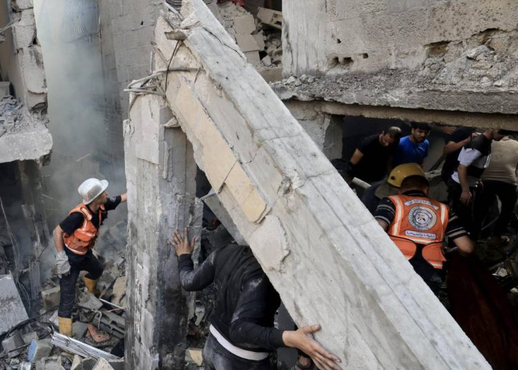 La mayoría de las víctimas mortales registradas hasta el momento en el enclave se concentran en la ciudad de Gaza. - Fuente externa.