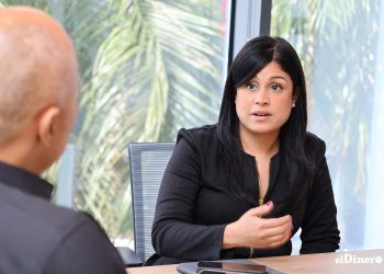 La nueva presidenta de Barrick Pueblo Viejo, Gisselle Valera.