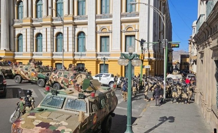 Intento de golpe de Estado en Bolivia. - Fuente externa.
