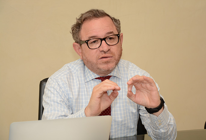 Guarocuya Félix, director de General de Impuestos Internos. | Lésther Álvarez