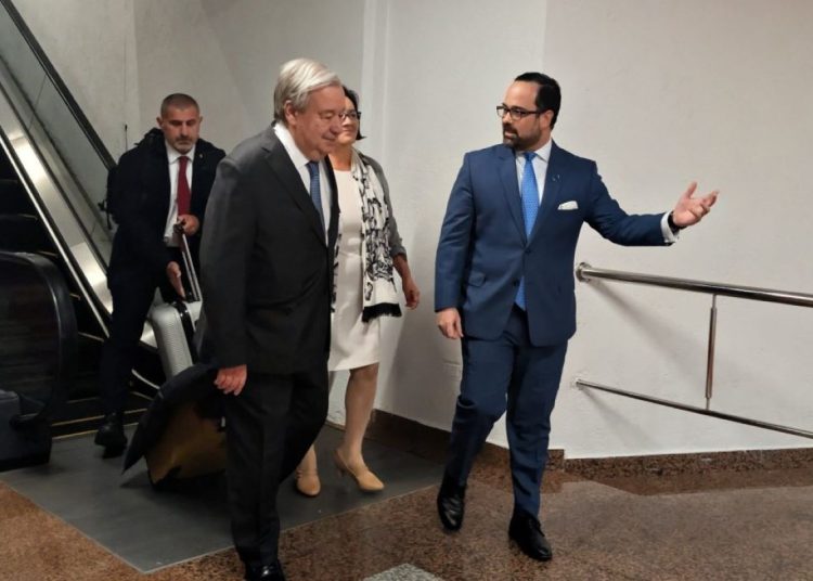 Guterres viajará este martes a Haití.