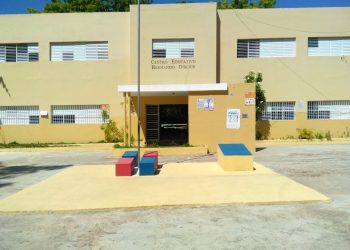 Ampliación de plantel educativo para inicial Hernando Gorjón. De los RD$6.4 asignados para esa obra, no se ha ejecutado ningún monto hasta el 8 de agosto.