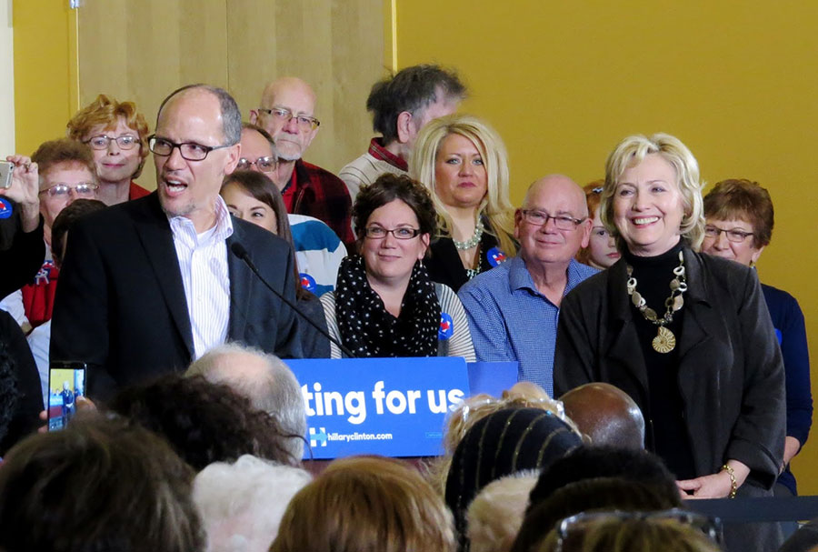 hillary clinton tom perez