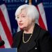 Secretaria del Tesoro estadounidense, Janet Yellen - Fuente externa.