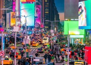 Multitud en Nueva York - Fuente externa.