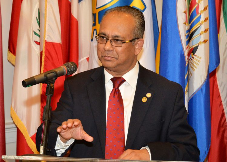 Albert Ramdin, ministro de Asuntos Exteriores de Surinam. - Fuente externa.