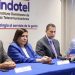 El presidente del Indotel, Guido Gómez Mazara, anunció los resultados de la licitación internacional.